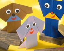 Поделки в технике оригами для детей 4 лет.
