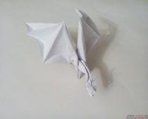 Схемы дракона, изготовленного в технике оригами