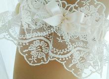 Подвязка для  невесты свадебная" Ажурная"		