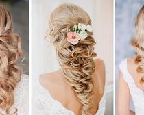 Популярные укладки средних по длине волос для невест своими руками: рекомендации и фото