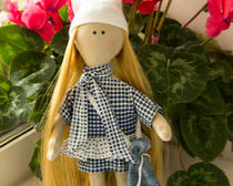 Текстильные куклы в стиле Тильды