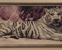 Картина с тигром: Хозяин тайги