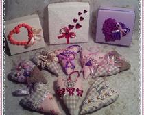 Как сделать текстильные ароматизированные сердечки в подарок