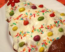 Новогодний торт ёлочки для домашнего стола - мастер-класс выпечки