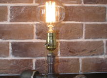 Светильник  с  лампой  Эдисона		