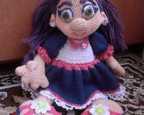 Вязанная кукла