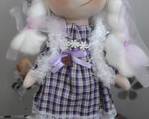 Текстильная куколка Настя