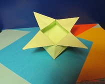 Коробка-подарок в технике оригами