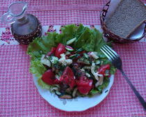 Салат из овощей «Летний»