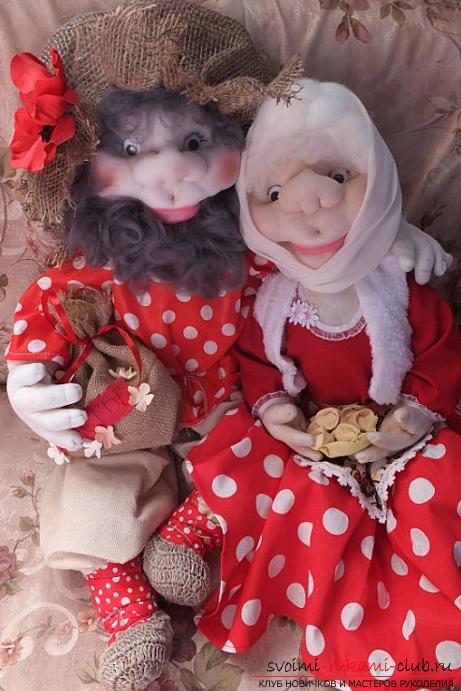 Куклы: домовой и домовушка