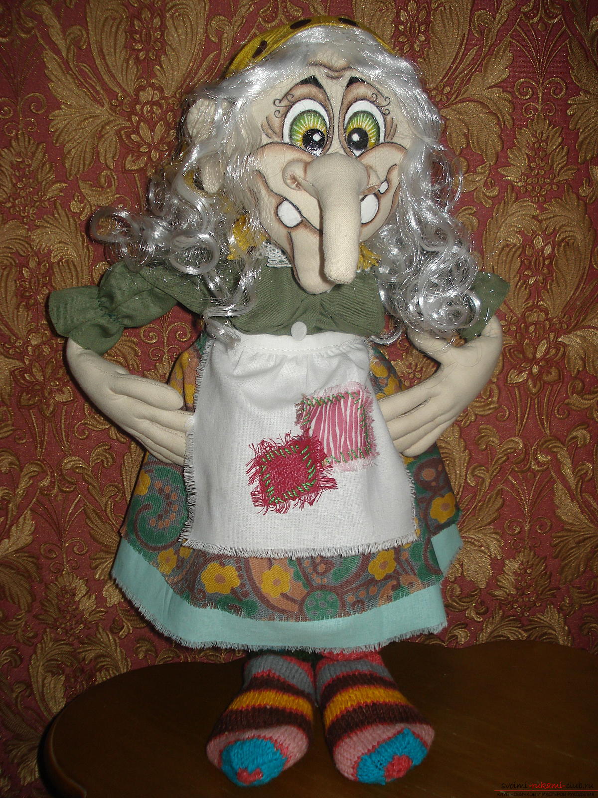 Текстильная кукла Дусенька-ягусенька