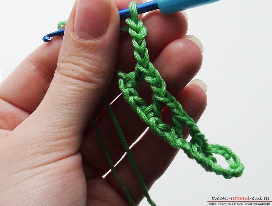 Техника филейного вязания своими руками - урок для начинающих мастеров. Фото №8