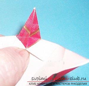 Бесплатные мастер классы по созданию модульных шаров оригами, пошаговые фото и описание.. Фото №28