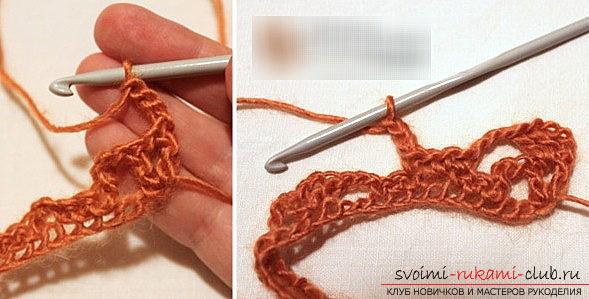Уроки вязания крючком шарфа снуд - схемы вязания для начинающих мастеров