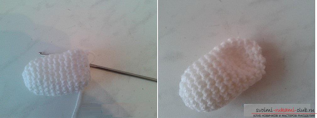 Как сделать своими руками игрушечного снеговика, который не растает, пошаговые фото создания снеговичка из теста, ткани и вязанного крючком. Фото №24