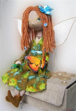 Текстильная куколка-феечка