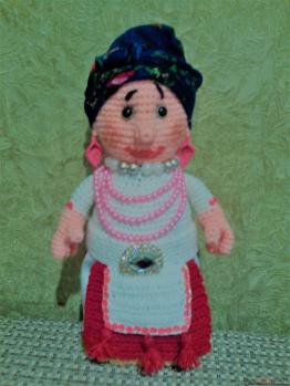 Вязание крючком: амигуруми кукла Мордовочка