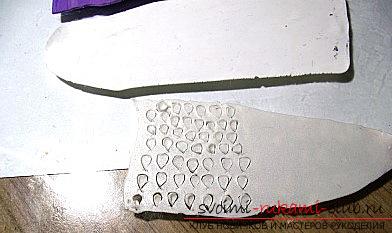 Сережки-цветочки из полимерной глины своими руками - мастер-класс. Фото №3