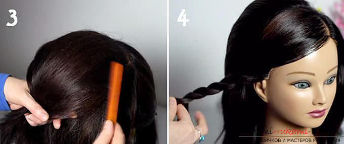 Мастер-классы по созданию причесок для волос средней длины своими руками. Фото №23