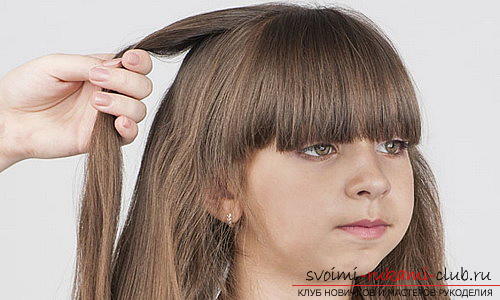 Учимся делать красивые прически на средние волосы для девочек своими руками. Фото №16