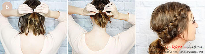Мастер-классы по созданию причесок для волос средней длины своими руками. Фото №5