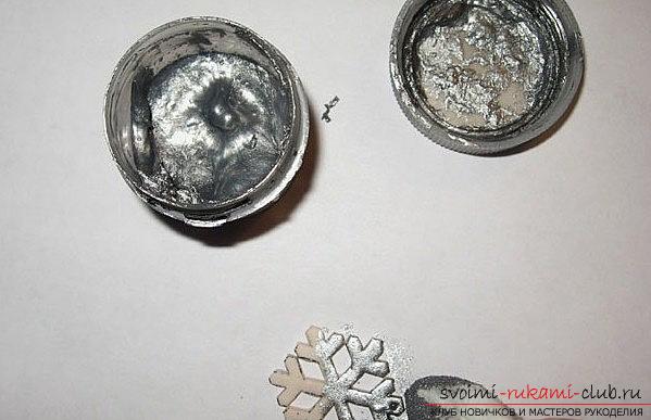 Серёжки из полимерной глины для нового года - форма снежинок и мастер-класс. Фото №4