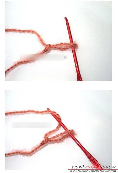 Методы создания узора крючком и столбиками - пышный узор своими руками. Фото №1