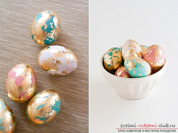 Красим пасхальные яйца: оригинальные способы покраски яиц с пошаговым описанием и разъясняющими фото.. Фото №7