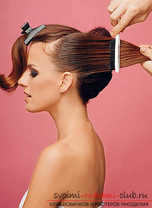 Как выполнить интересную свадебную причёску на средние волосы своими руками. Фото №8