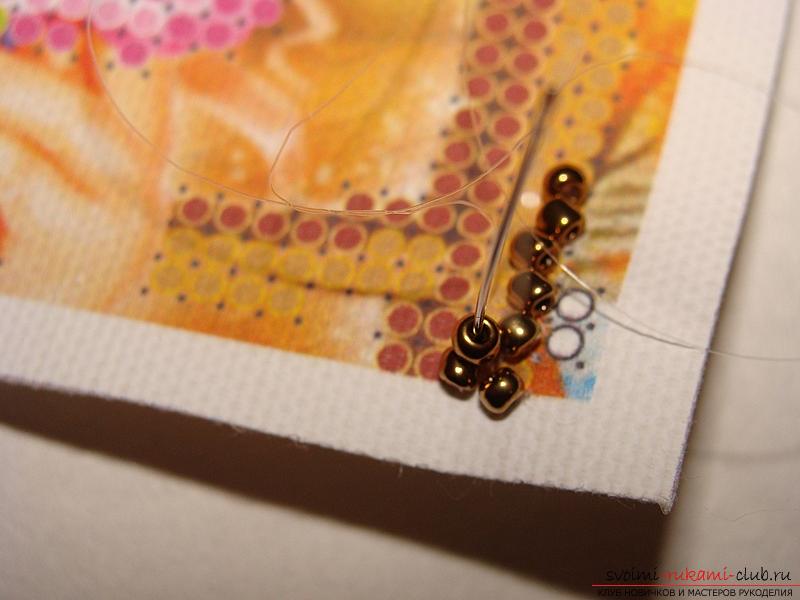 Описание швов, используемых при вышивке бисером. Фото №4