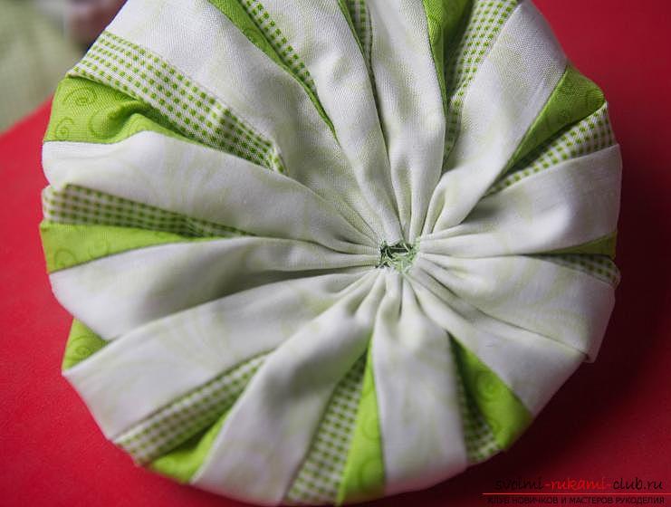 Изготовление японского мешочка омияге в стиле японского пэчворка. Фото №12