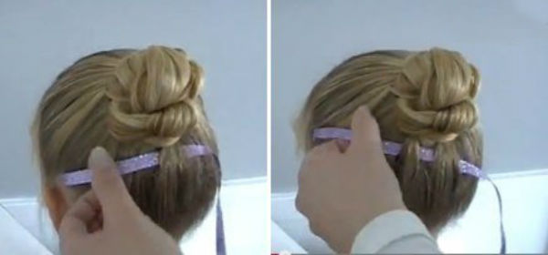 Прически на 1 сентября для юных школьниц на волосы разной длины легко сделать самостоятельно. Фото №7
