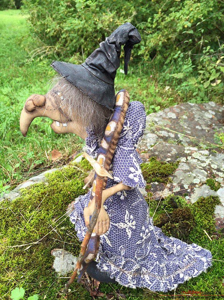 Интерьерная кукла: волшебница Гингема. Фото №7