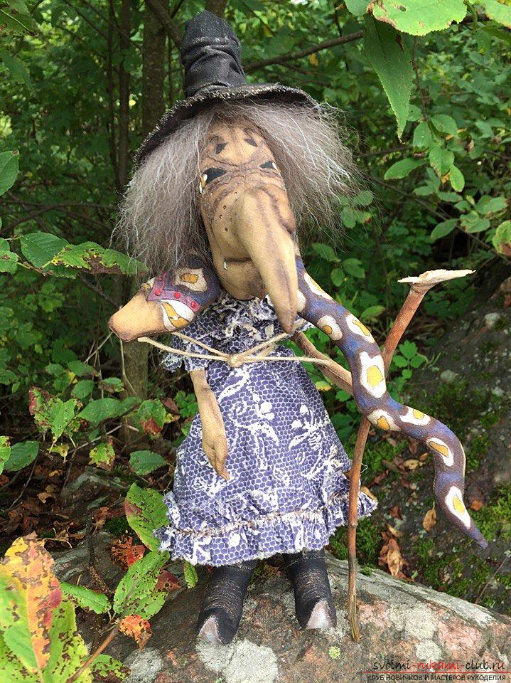 Интерьерная кукла: волшебница Гингема. Фото №5