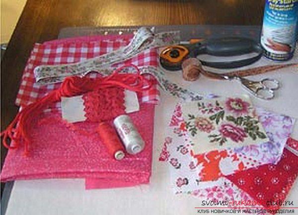 Сшить сумку в стиле техники японский пэчворк. Фото №1