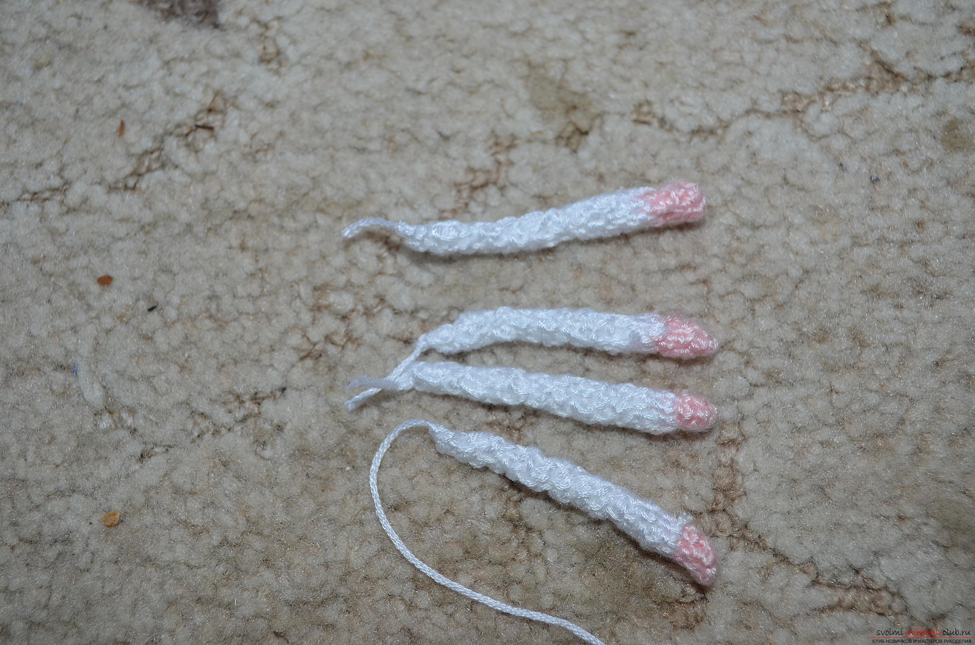 Пошаговая инструкция с фото по вязанию крючком в технике амируми браслета для девочки 