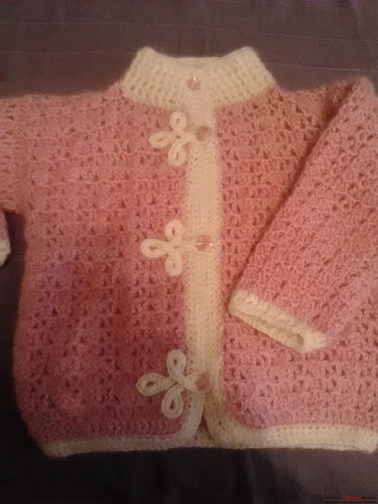 Вязание детской одежды своими руками. Фото №4