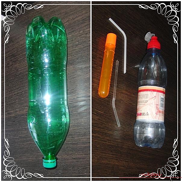 Как сделать оригинальный подарок из пластиковой бутылки. Фото №2