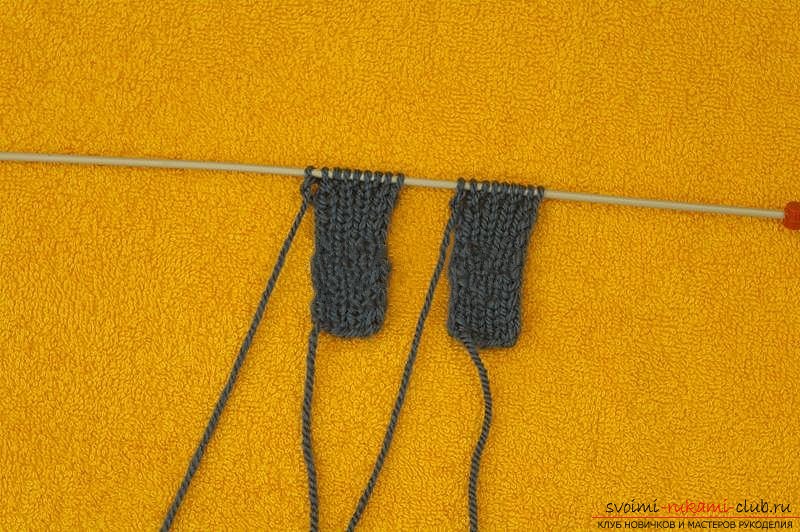 Вяжем свитер спицами. Фото №11
