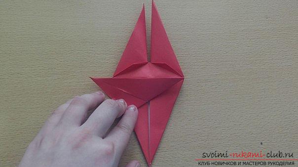Этот подробный мастер-класс содержит схему оригами-дракона из бумаги, которого можно сделать своими руками.. Фото №23