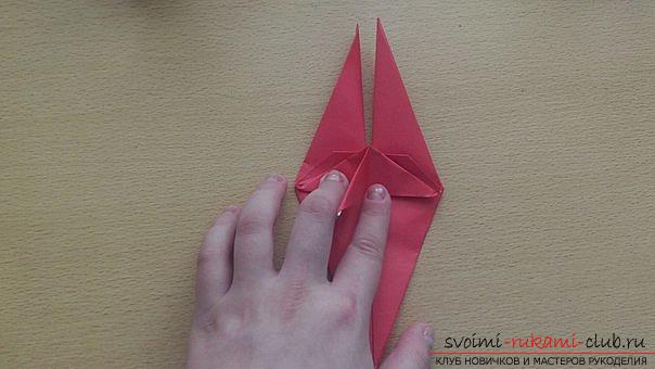 Этот подробный мастер-класс содержит схему оригами-дракона из бумаги, которого можно сделать своими руками.. Фото №27