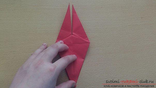 Этот подробный мастер-класс содержит схему оригами-дракона из бумаги, которого можно сделать своими руками.. Фото №22