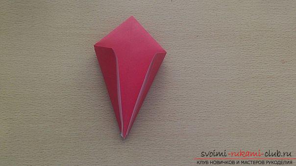 Этот подробный мастер-класс содержит схему оригами-дракона из бумаги, которого можно сделать своими руками.. Фото №11