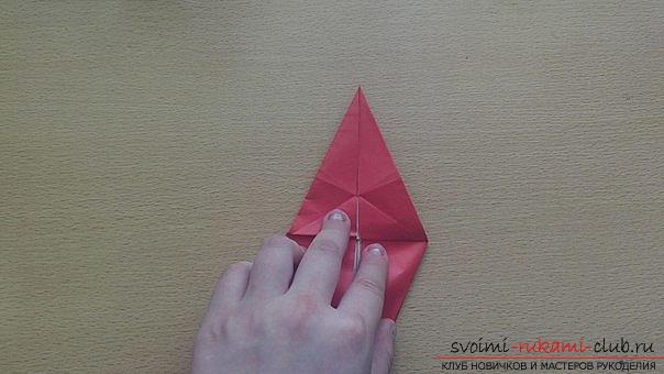 Этот подробный мастер-класс содержит схему оригами-дракона из бумаги, которого можно сделать своими руками.. Фото №20