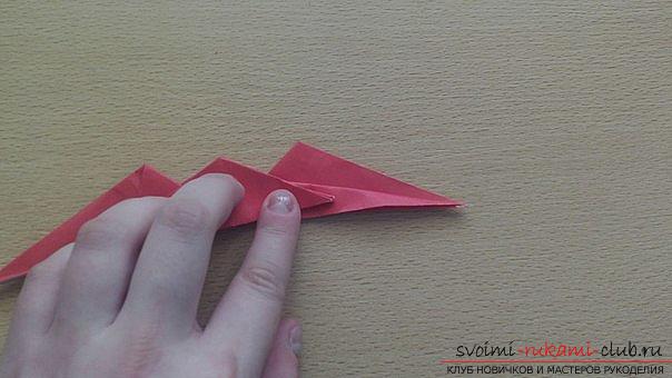 Этот подробный мастер-класс содержит схему оригами-дракона из бумаги, которого можно сделать своими руками.. Фото №33