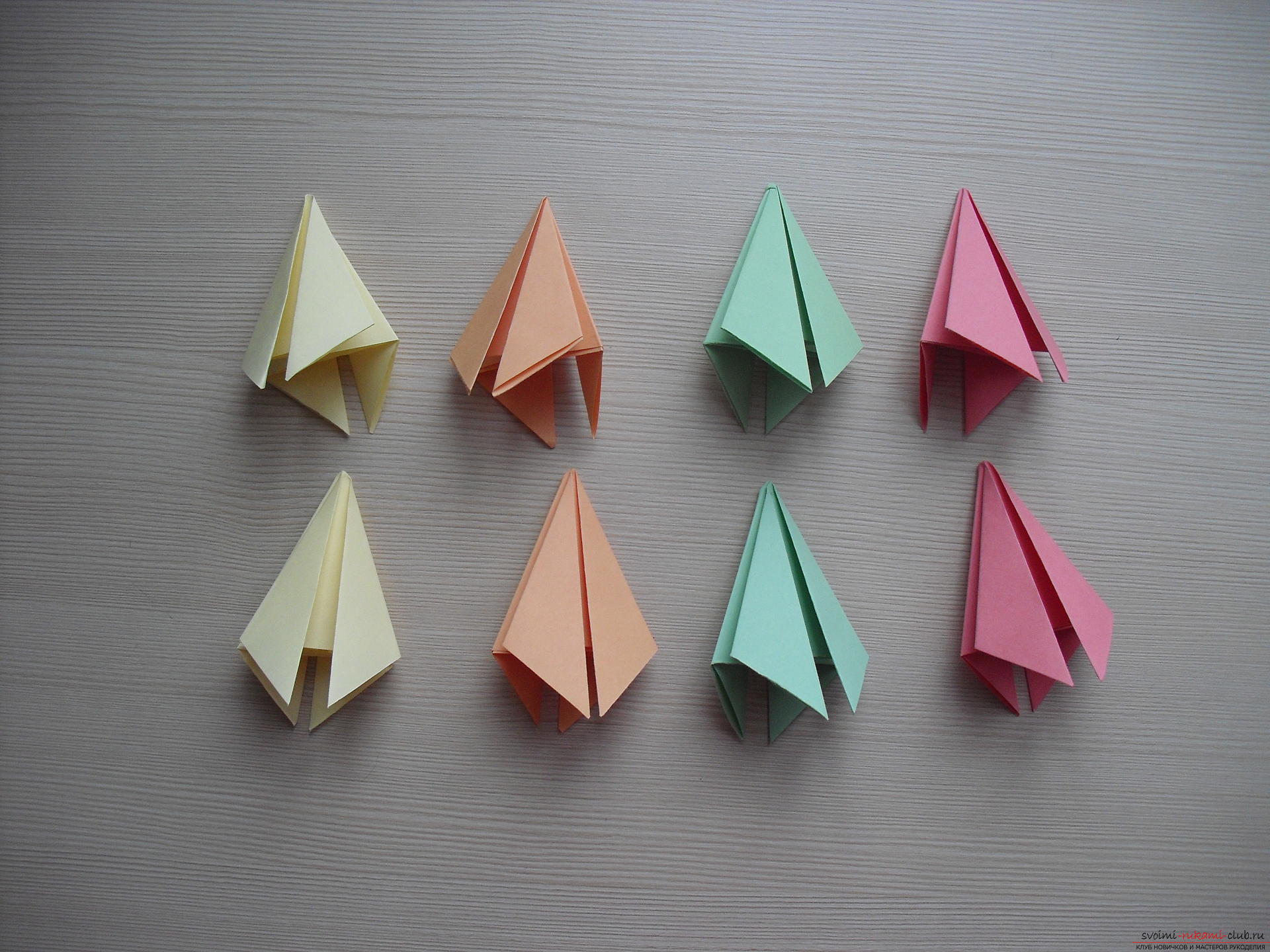 Этот мастер-класс расскажет как сделать своими руками поделку из бумаги - оригами-трансформер.. Фото №13