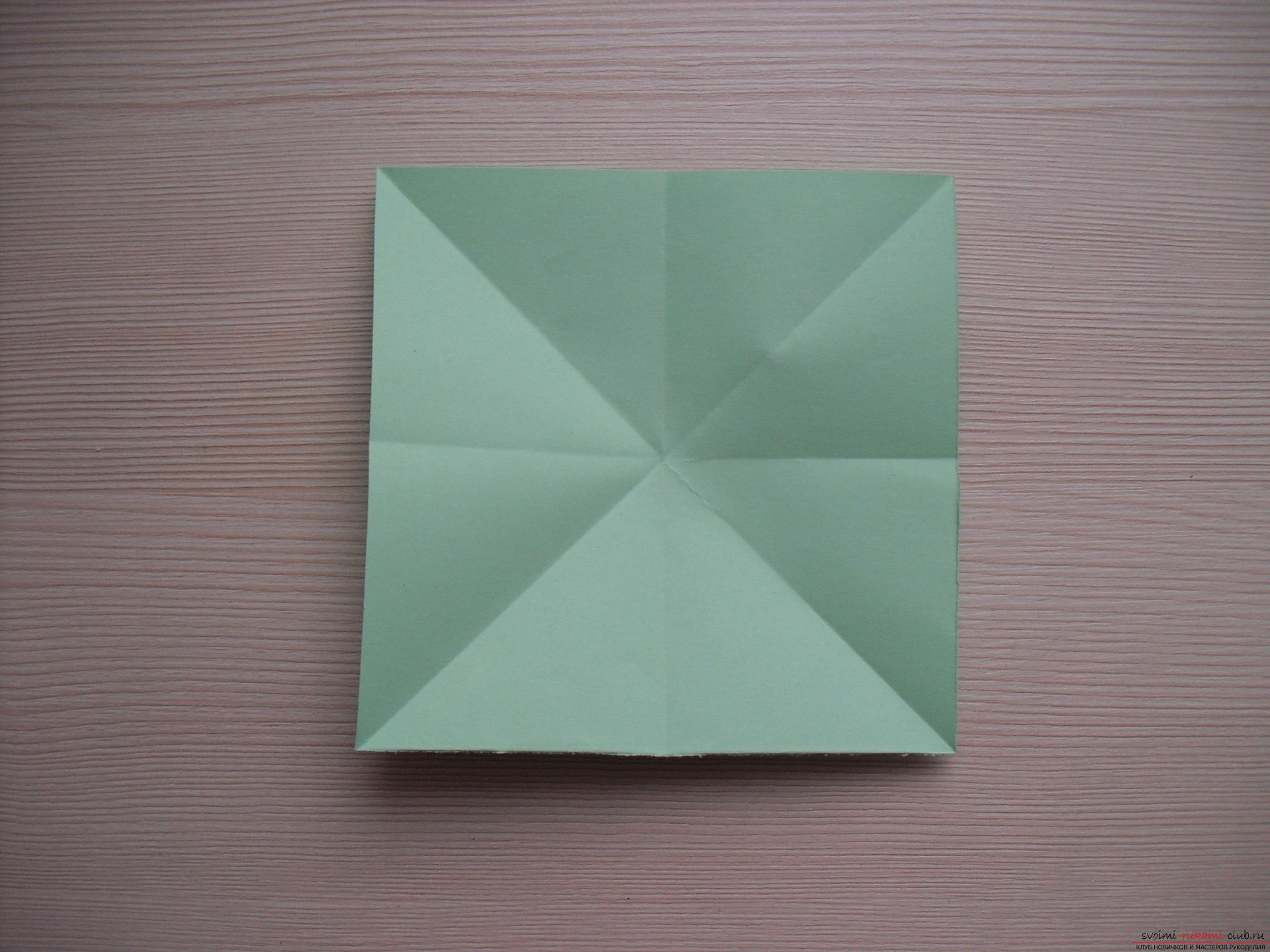 Этот мастер-класс расскажет как сделать своими руками поделку из бумаги - оригами-трансформер.. Фото №6