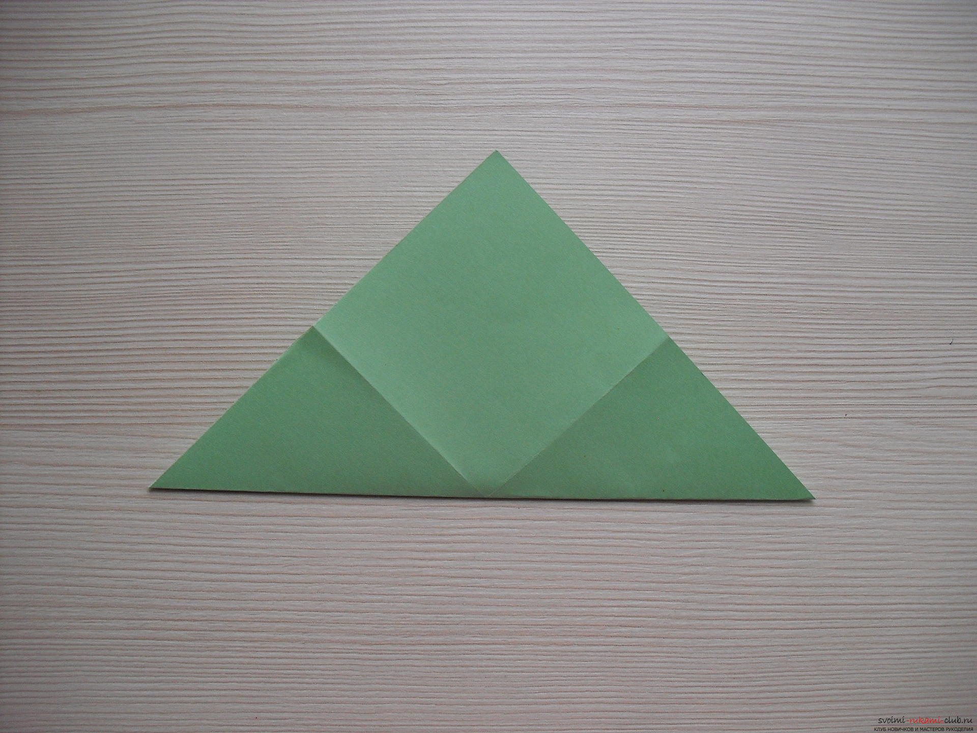 Этот мастер-класс расскажет как сделать своими руками поделку из бумаги - оригами-трансформер.. Фото №5
