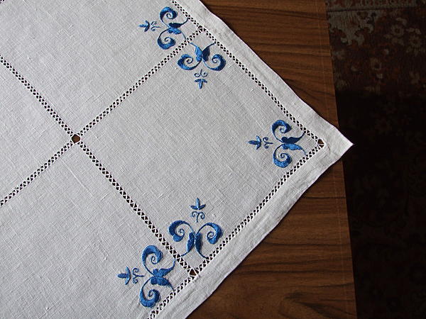 Скатерть "Гжель". Текстиль, ковры - ручной работы. Фото 7