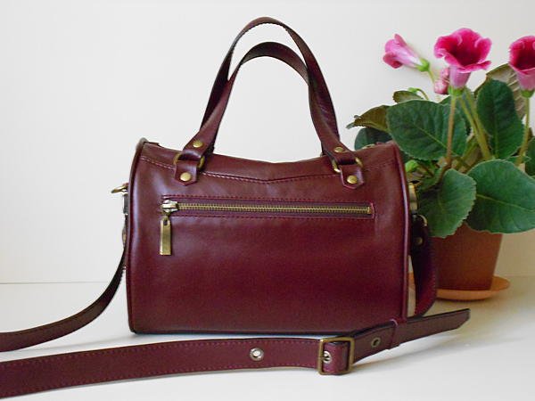 Женская кожаная сумочка. Женские сумки - ручной работы. Фото 2